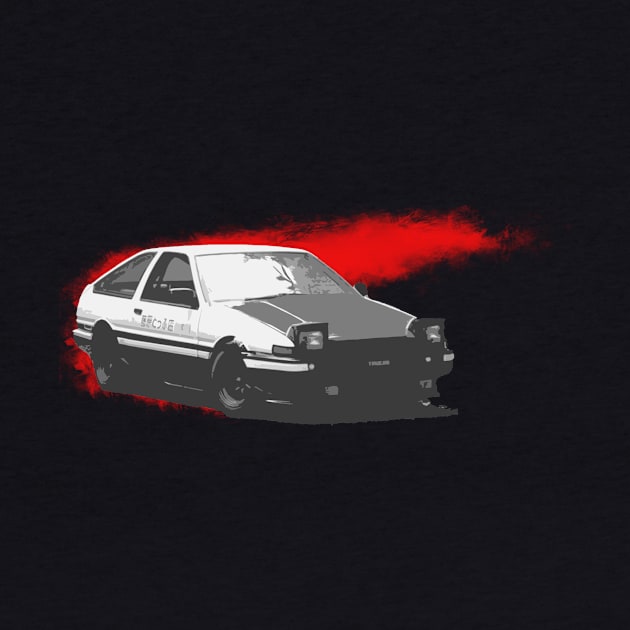 RedSlash AE86 by willohbe